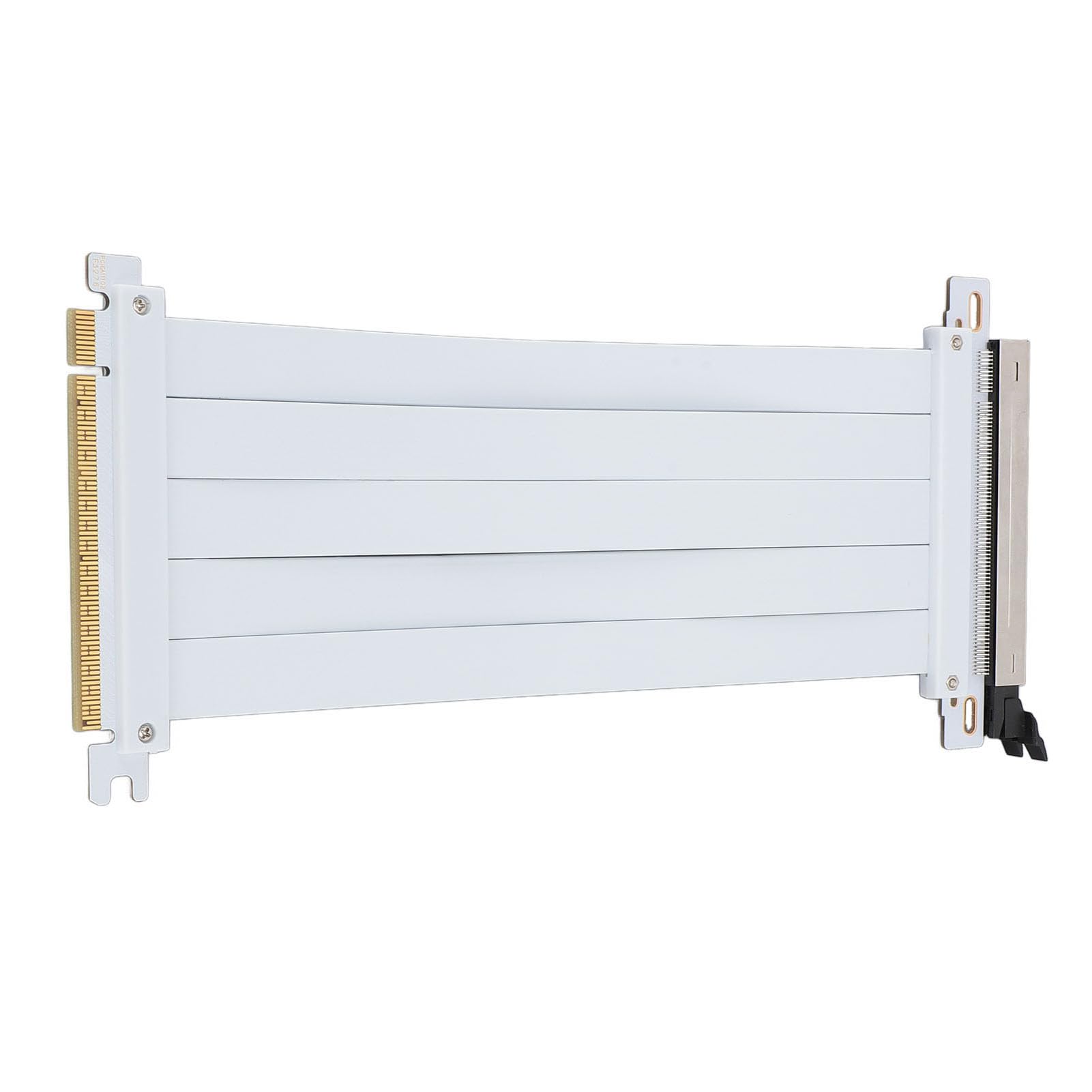 KIMISS PCIe 5.0 X16 Cable Elevador 128 Gbps Adaptador de Extensión de GPU de Alta Velocidad para RTX 4090, RX 8900 - Compatible con PCIe 4.0/3./2./1. (20 centímetros)