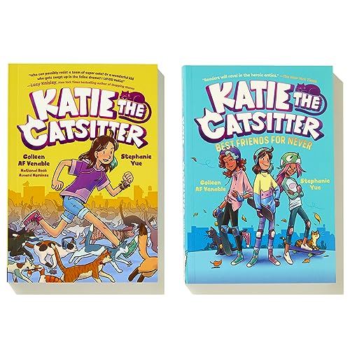 Katie the Catsitter: More Cats, More Fun! Boxed Set (Books 1 and 2): (A Graphic Novel Boxed Set) - Image 2