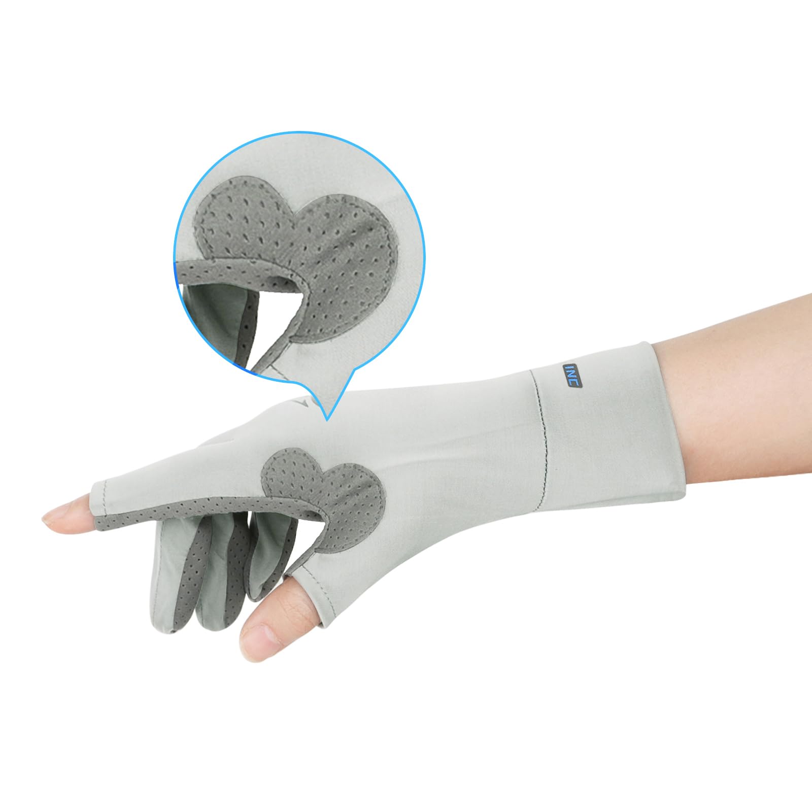Gants 3 Doigts Exposés NJDBBZIJS - Antidérapants, Respirants - Pour Vélo, Pêche, Sport Extérieur