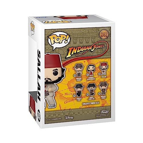 Funko Pop! Movies: Indiana Jones, Sallah, Collectable Vinyl Figure, Gift Idea, Official Merchandise, Toys for Kids & Adults - Image 3