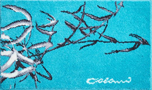 Grund COLANI Exklusiver Designer Badteppich 100{2f6cb233da2a3a7f4575ee820b656c3f0ed728f2c19b694686fba132b22c4635} Polyacryl, ultra soft, rutschfest, ÖKO-TEX-zertifiziert, 5 Jahre Garantie, Colani 23, Badematte 60x100 cm, türkis Grund COLANI Exklusiver Designer Badteppich 100{2f6cb233da2a3a7f4575ee820b656c3f0ed728f2c19b694686fba132b22c4635} Polyacryl, ultra soft, rutschfest, ÖKO-TEX-zertifiziert, 5 Jahre Garantie, Colani 23, Badematte 60x100 cm, türkis