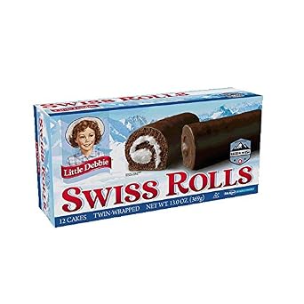 Little Debbie Swiss Rolls, 13 Ounce