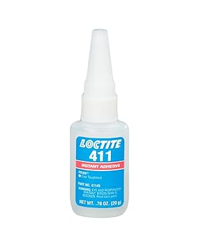 Loctite 442-41145 20Gm Prism 411 Clear Toughened Instant Adhesive