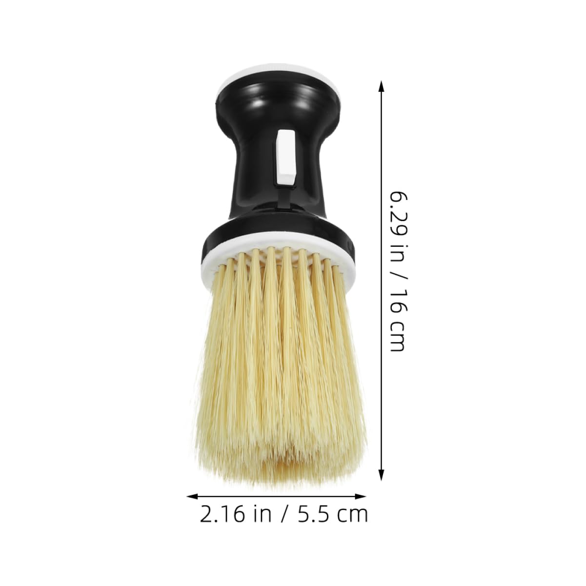VICASKY Hair Cutting Cleaning Brush Professional Shaving Brush Barber for Salon and Home Use