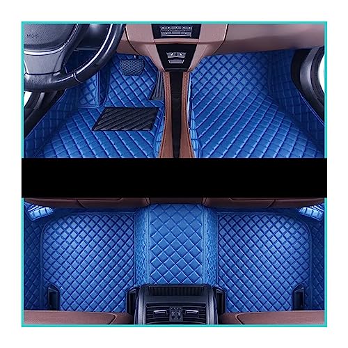 Tapis de sol voiture pour CRV 2007-2011 protection sur mesure bleu
