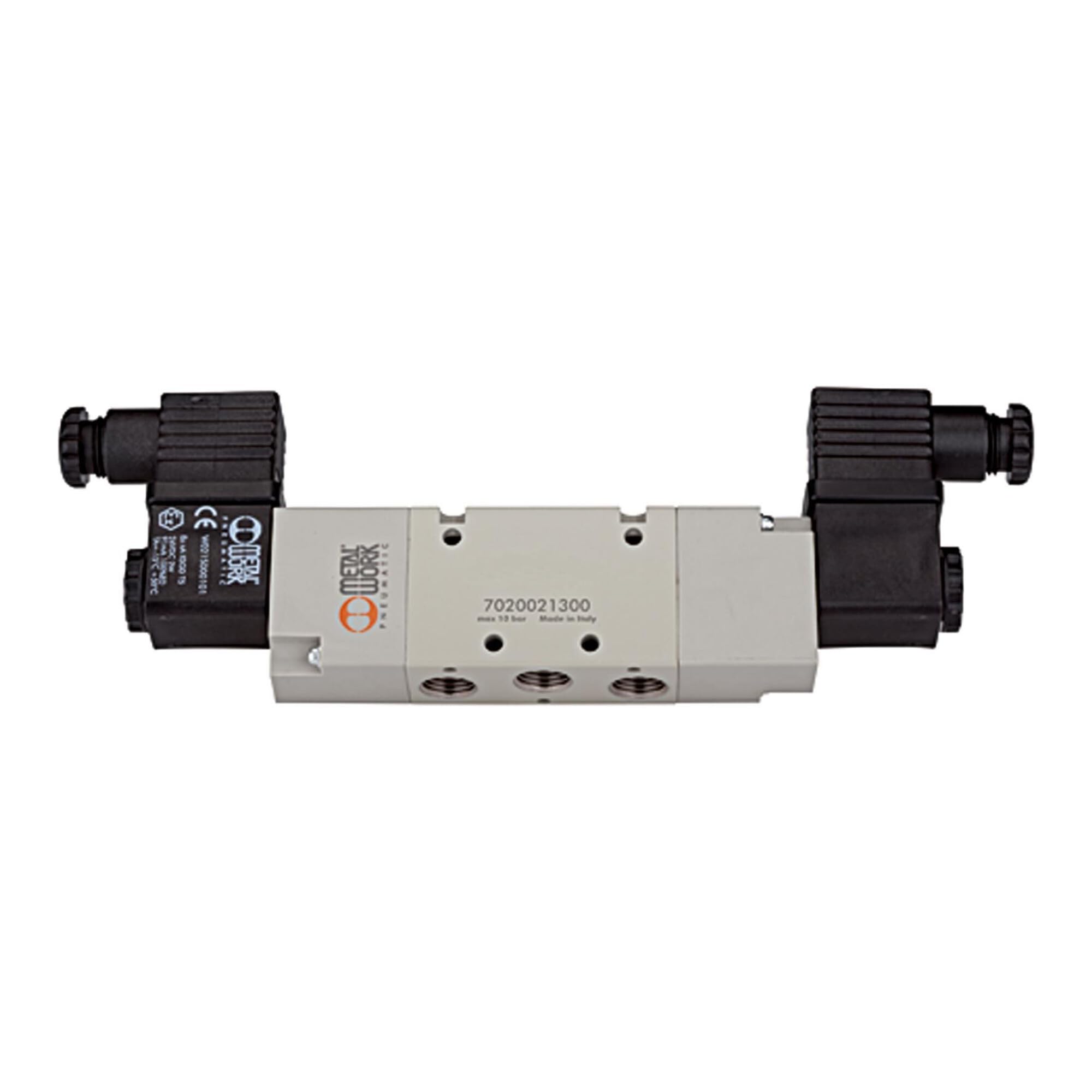 Distributeur valve électrique 5/2 voies RIEGLER 106560 électrovanne bistable G1/8