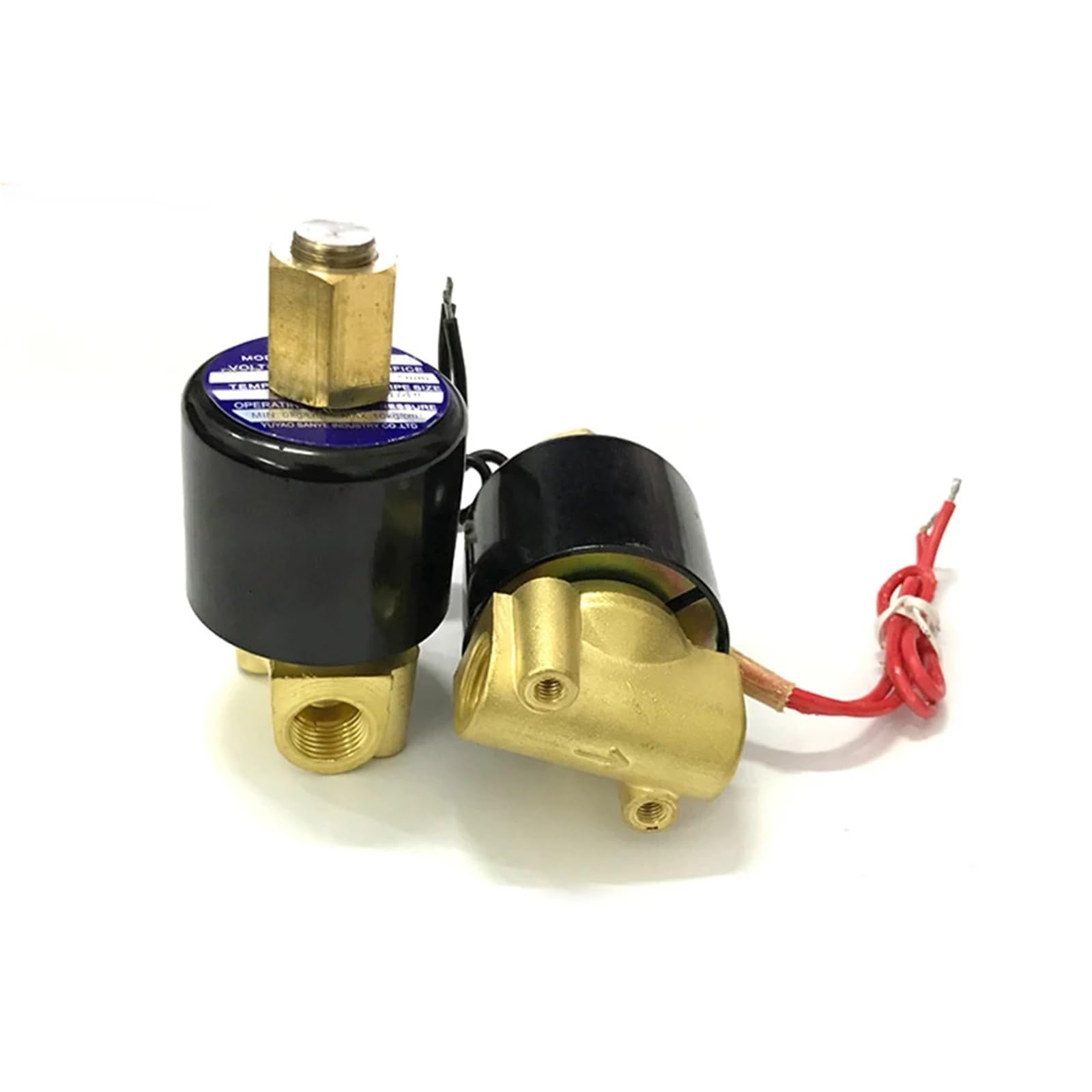 Électrovanne eau 1/4 normalement ouverte 12V vanne solenoide filetée rechange bsp
