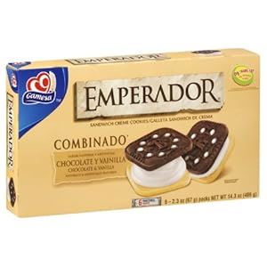 Gamesa Emperador Cookies Combination, 14.34-Ounce (Pack of 6)