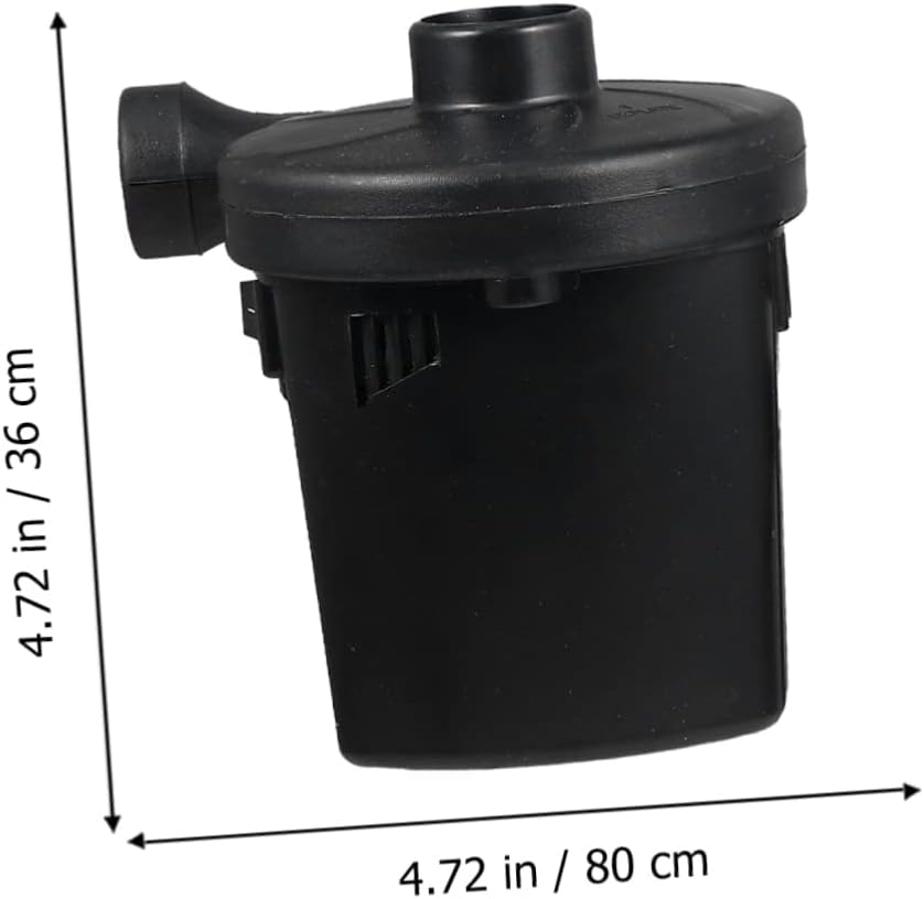 USB Rechargeable Electric Air Pump for Inflatables Compact Portable Pump for Air Mattress Pools Rafts and More Quick Inflate Deflate Nozzles Lightweight Design