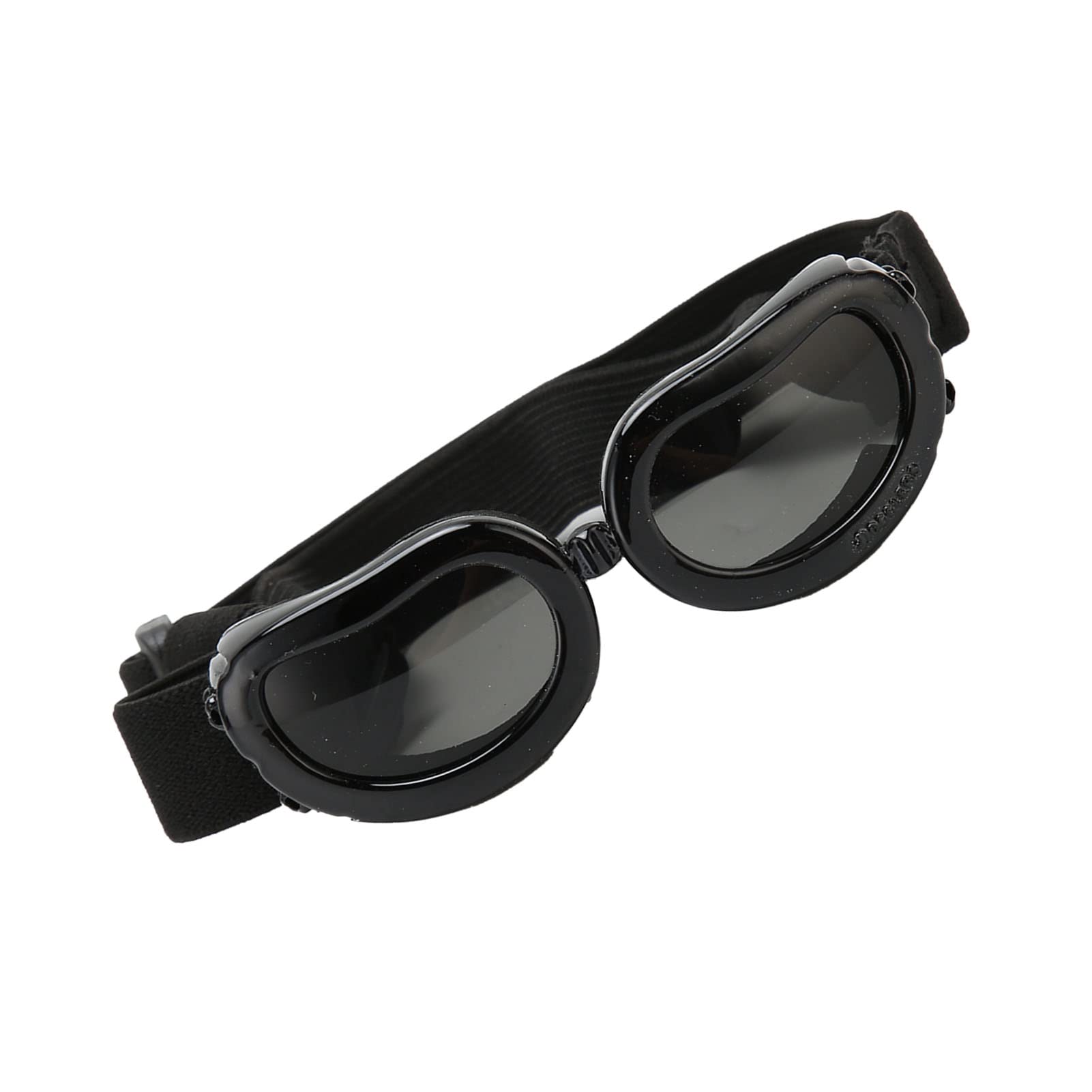 Dog Sunglasses Windproof Doggie Goggles with Adjustable Elastic Band for Small Medium Pet