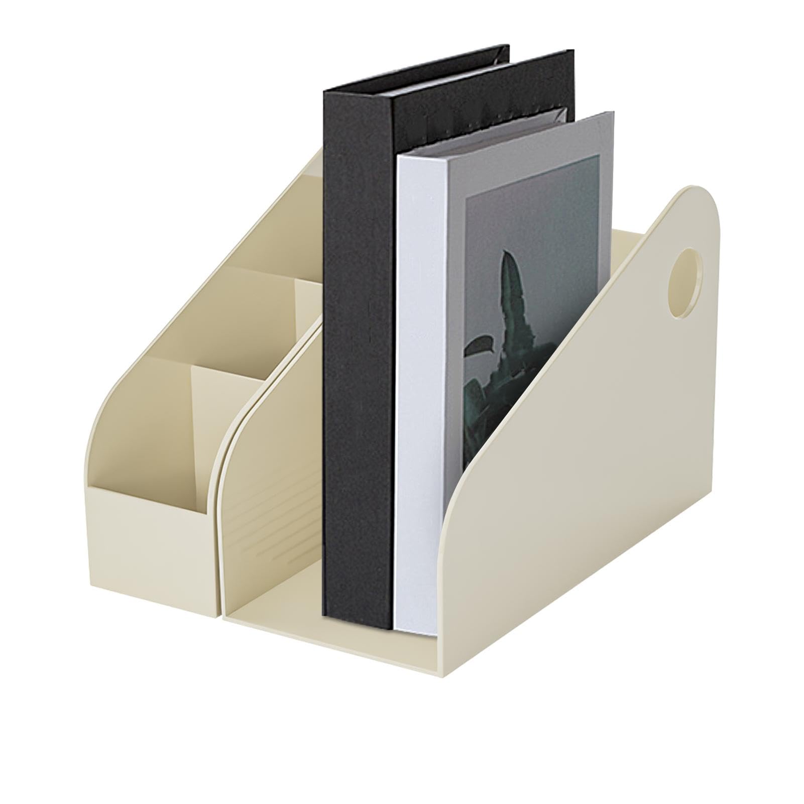 Support de fichiers pour bureau et rangement de livres