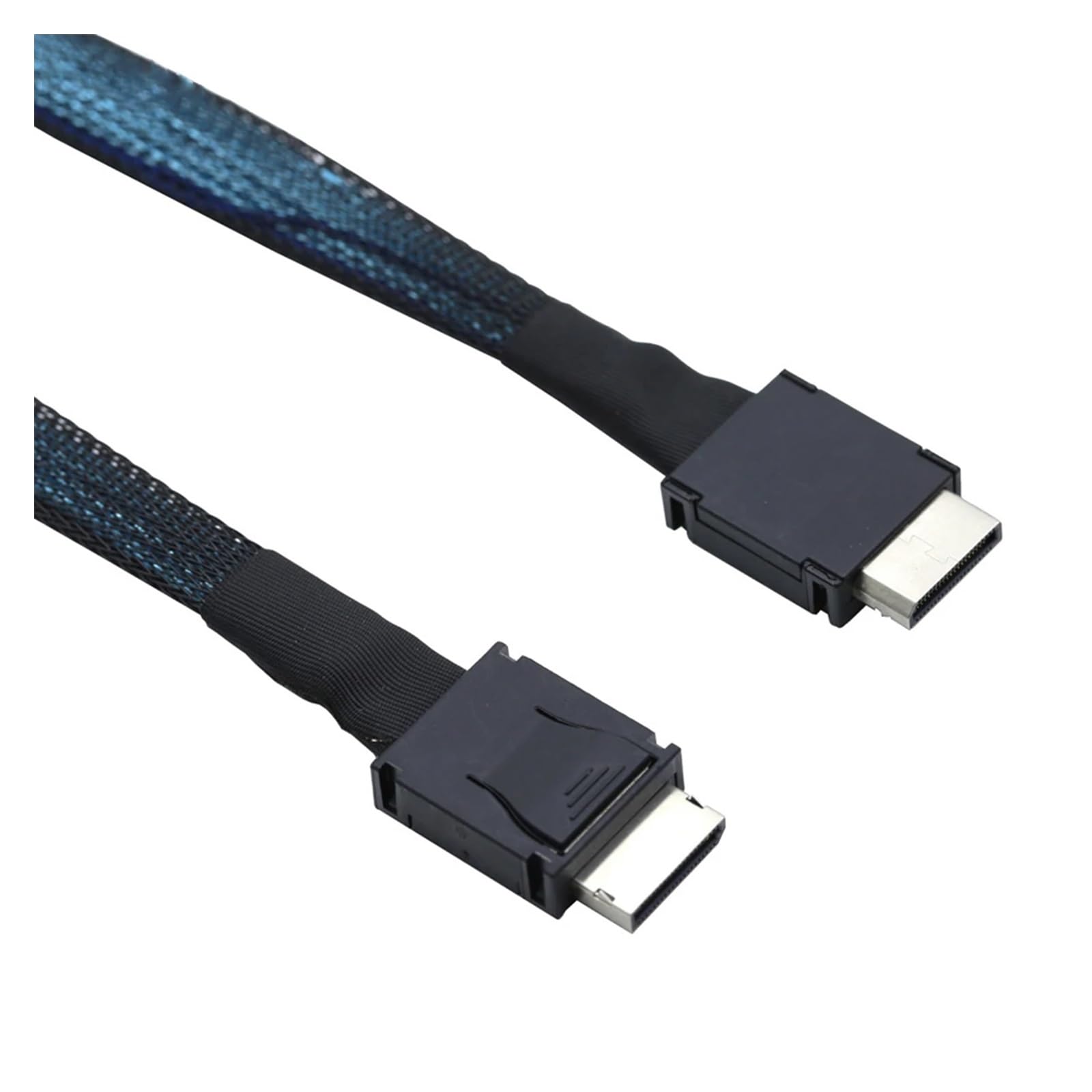 Cavo di prolunga dati per server PCIe Oculink SFF 8611 4I a MI NI S*A*S SFF-8611 4I, cavo di prolunga dati da maschio a maschio (100 cm)