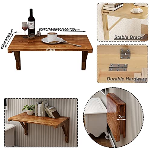 Table suspendue gain de place pour travailler et manger en studio - 3