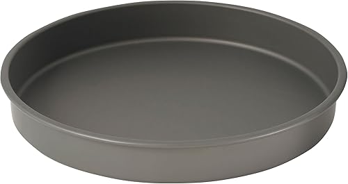 WINCO Molde redondo para tartas, 14 pulgadas, aluminio anodizado duro