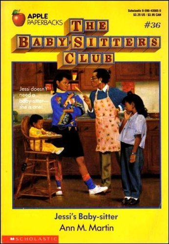 Jessi's Baby-Sitter [Large Print] 0836814169 Book Cover