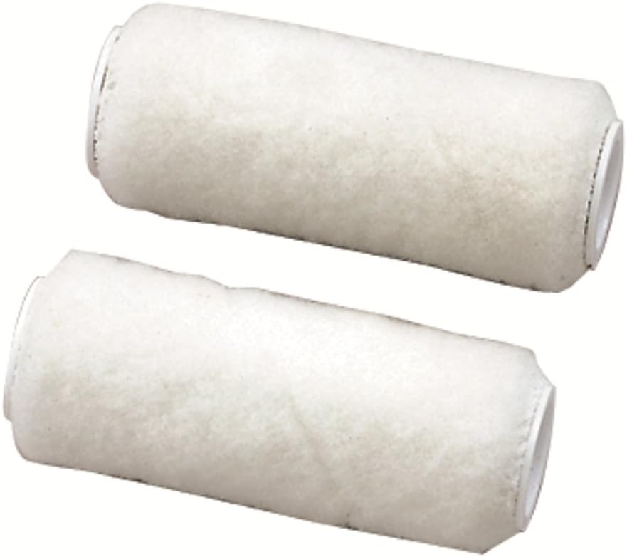 Dynamic HM005403 Mini Mohair Roller Refill, 2Pack, 6Inch, Paint