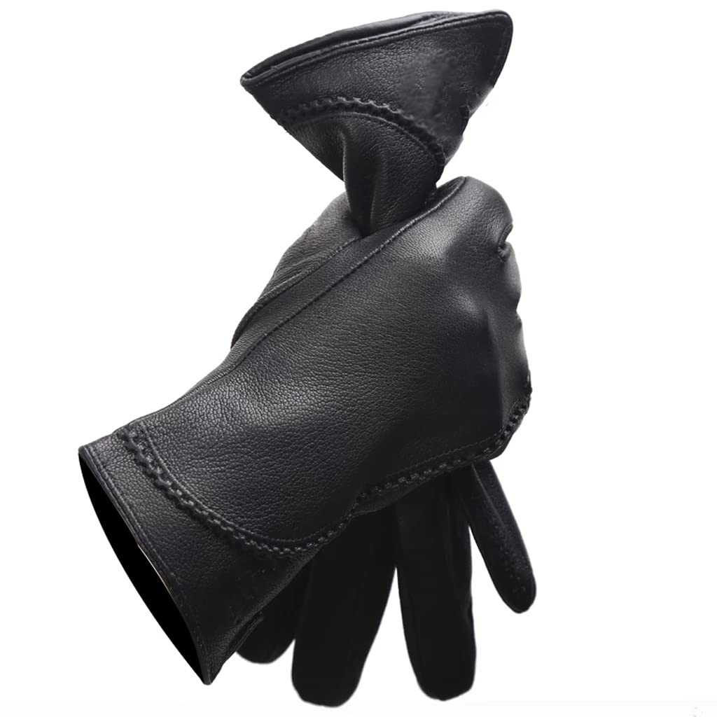 Xzeit Guantes más cálidos, guantes cálidos de invierno, guantes cálidos de invierno, guantes de cuero cálidos para mujer, guantes de esquí