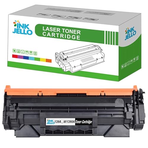 Inkjello 139A, W1390A Toner Cartridge For Printer, Compatible With HP LaserJet Pro 3002dn 3002dw MFP 3102fdn MFP3102fdw (Black, 1-Pack)
