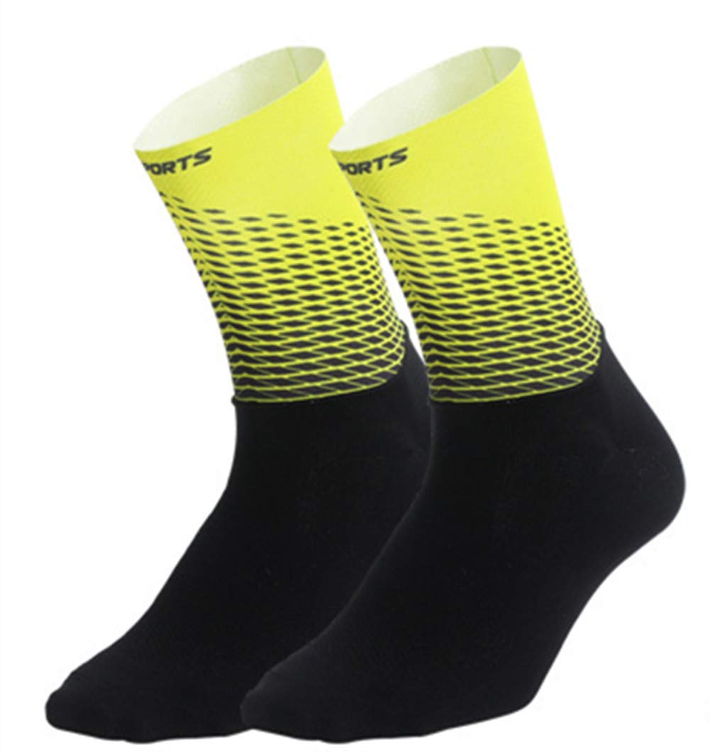 Calcetines de ciclismo al aire libre formación de compresión fútbol corriendo hombres & mujeres calcetines deportivos