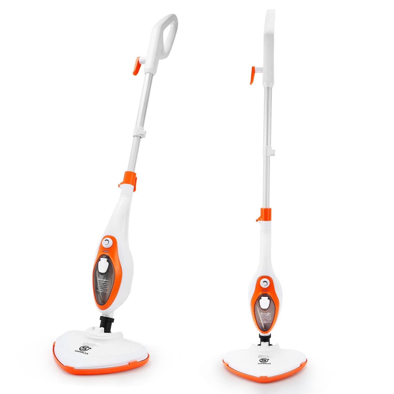 SUPERLEX 12-in-1 Steam Cleaner main unit with handle and floor head attached