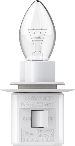 Miniatura 2 de TWDRTDD Luz nocturna con enchufe, Luz nocturna de base ajustable E12 con interruptor de encendido/apagado para hacer luces nocturnas decorativas