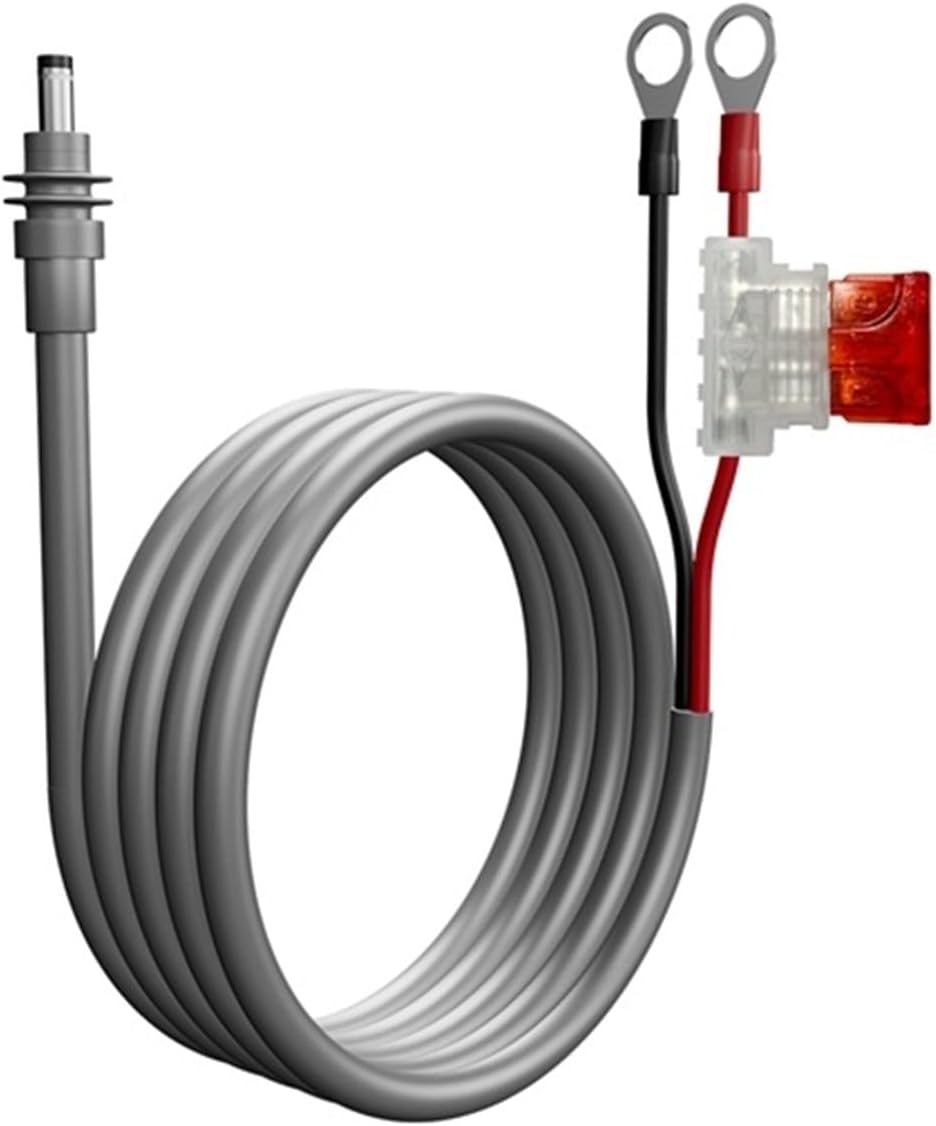 DIY Power Cord Extension Harness with 18AWG Automotive Fuse Holder, ATC/ATO, and Waterproof DC(10 Meter)