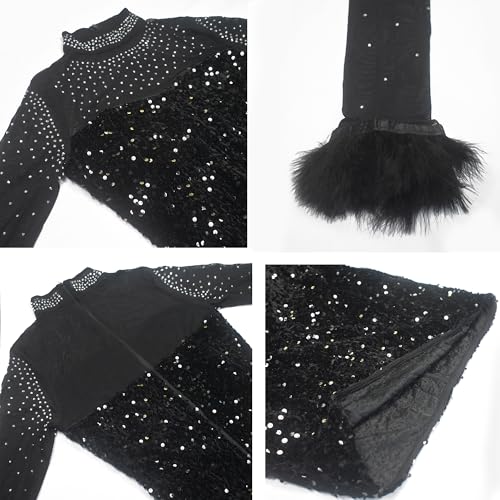 Image of Jigfar Women's Sexy Rhinestone Sheer Mesh See Through Bodycon Dress Birthday Party Club Night Outfits
