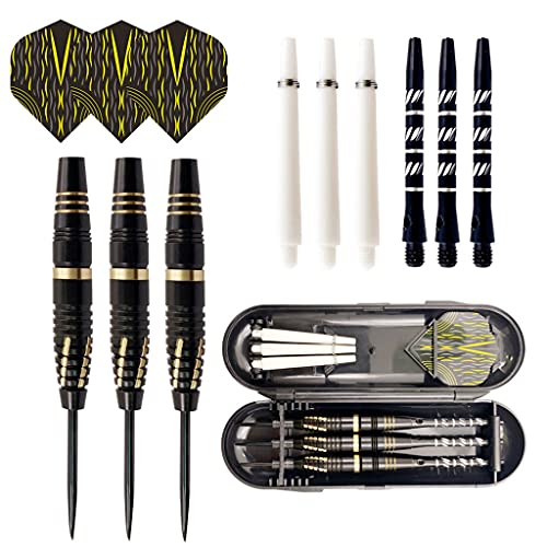 Kelisdi 3-teiliges Steeldartpfeil Set