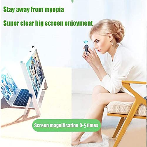 Laptop-Bildschirmlupe, Klappständer, 3D-Augenschutz, superklare physikalische Lupe, ein Geschenk für Familie und Kinder, kompatibel mit Laptops, Anti-Blaulicht, interessa – Bild 6