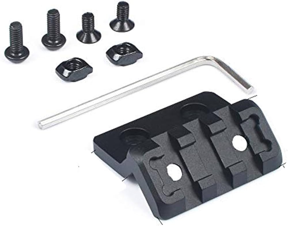 Amazon.co.jp: WADSN サイドマウント ライトやドットサイトを45度