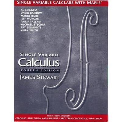 Single Variable Calclabs With Maple for Stewart's Single Variable Calculus