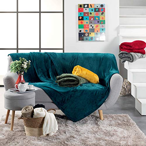 DOUCEUR d'INTERIEUR FLANOU Plaid, Poliestere