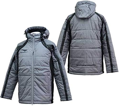 Amazon ペナルティ サッカー フットサル コート Po5419 メンズ グレー 日本 M 日本サイズm相当 コート ジャケット 通販