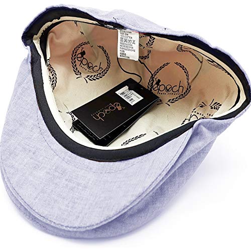 Image of Men's Linen Flat Ivy Gatsby Summer Newsboy Hats