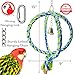 Bonka Bird Toys 1992 Medium Globe Cotton Rope Swing Perch Toy 15