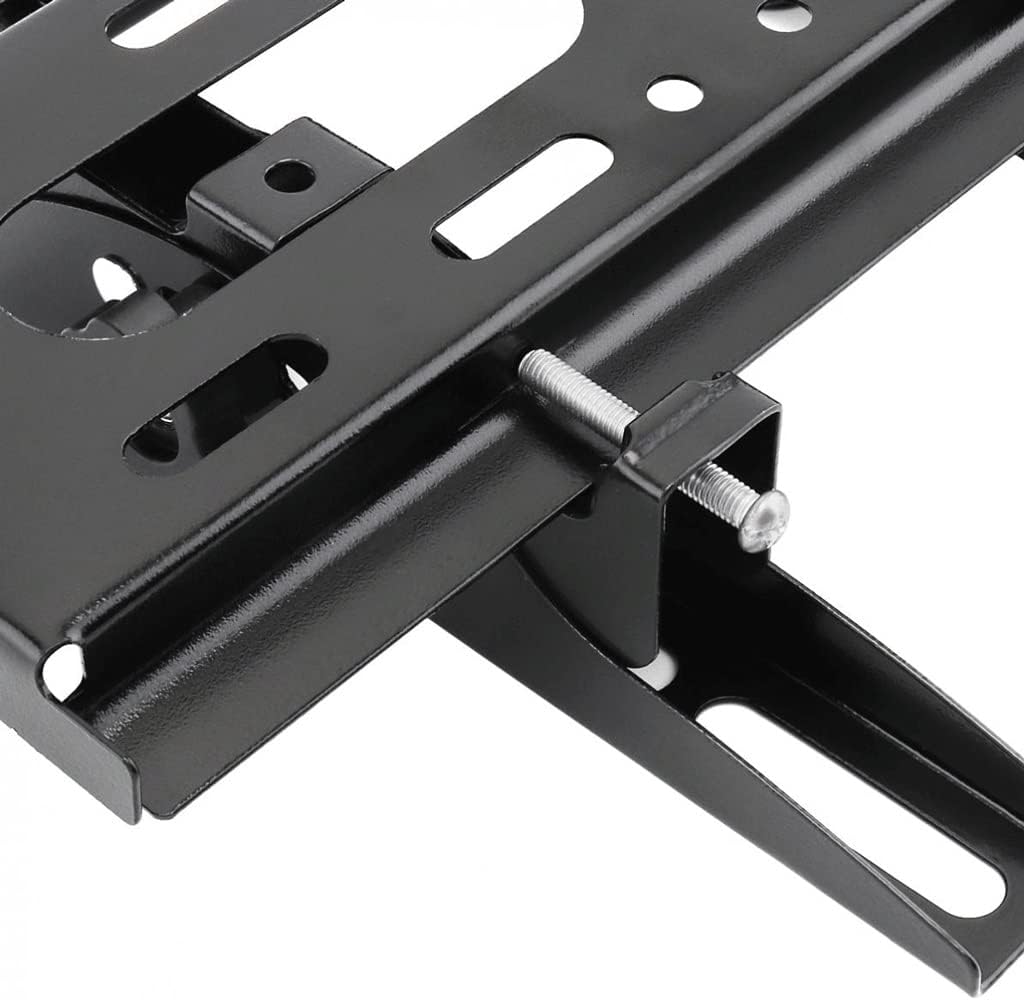 Adjustable Tv Wall Mount Bracket Flat Panel Frame Support 15 Degrees Tilt with Level for 14-42 Inch LCD Led Monitor