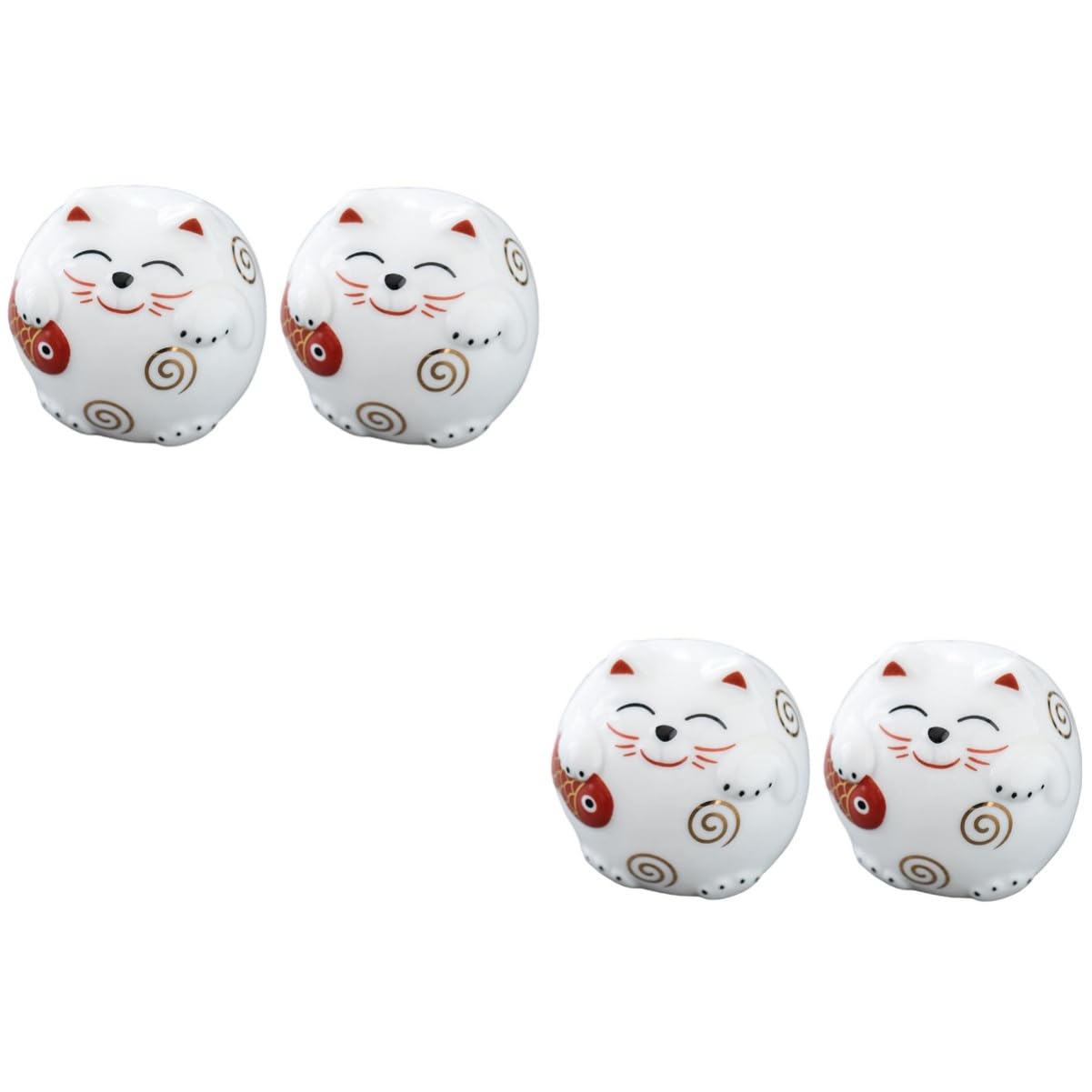 Garneck 2 Set Salvadanaio Gatto Fortunato Ragazze Salvadanaio Lavello Uffizi Simpatico Giocattoli Arredamento Casa Banca Delle Barattolo Portamonete Ceramica 2 Pezzi * 2