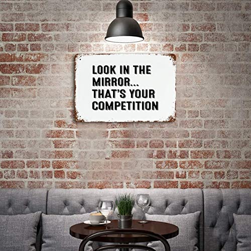 Placa de metal Look in Mirror WengBeauty para conectar con tu reflejo 4