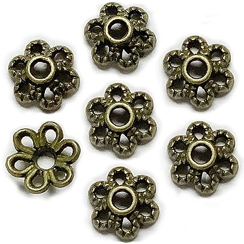 (50 Pcs Silver Rice Shape 8mm) - Heather's cf 50 Pieces Silver Tone Smooth Rice Shape Flat Beads Findings Jewellery Making 8mm