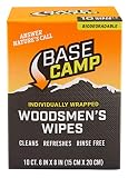 Dead Down Wind Base Camp Biodegradable Woodsmen's Wipes 10 Individual Packets