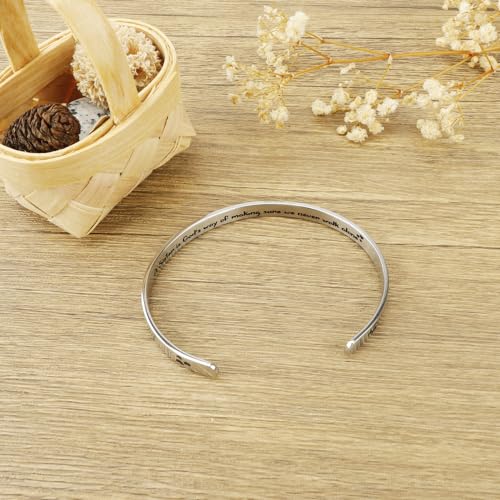 Cuff Bracelets for Women Inspirational Gifts for Women Graduation Gifts for Her Birthday Gifts Women Friend Gifts for Girls3
