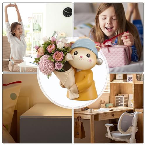Vase de chat multifonction pour sublimer une table et embellir le salon - 6