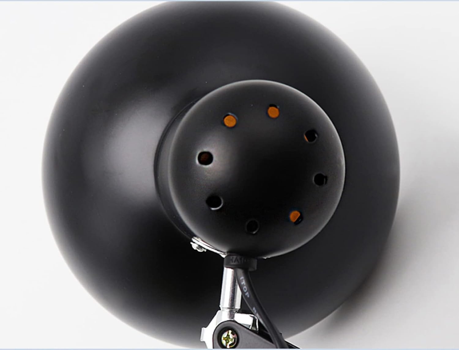 Desk Lamp with Clamp, Swing Arm Metal Architect Lamp Adjustable for Study Work Home Office, E27 Bulbs Not Included,Black