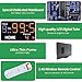 YZ Battery Powered Electronic Basketball Scoreboard Timers with Shot Clock, 12/14/24/30S Custom Shot Clock Digital Scoreboard with Remote, Countdown Timer Clock Score Keeper for Indoor Outdoor