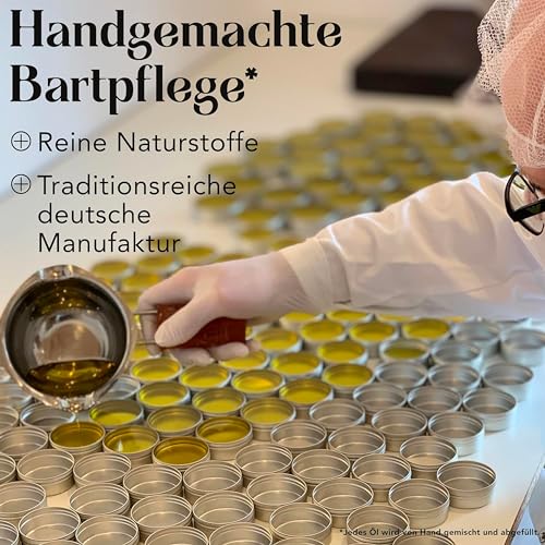 BEARDPRIDE Olio per barba uomini - Pure - l'olio