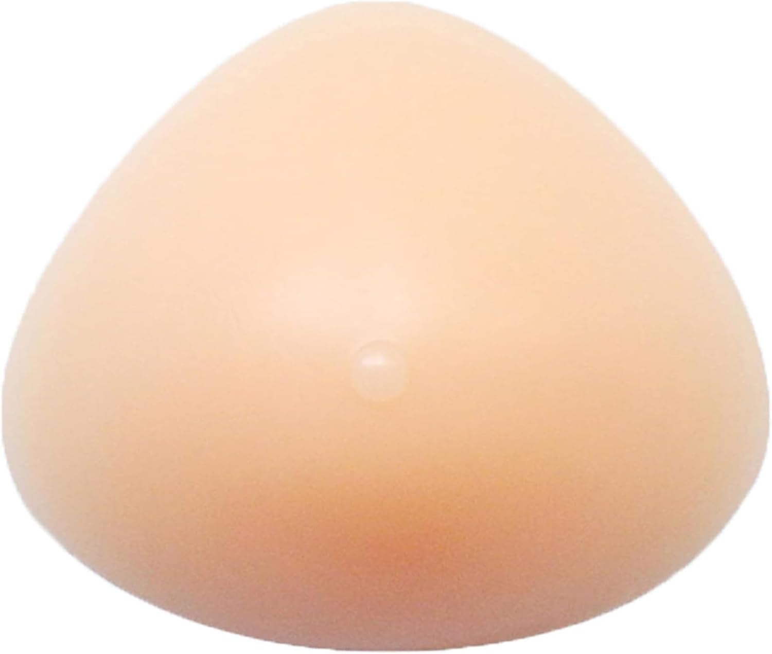 1 Piece Triangle Self-Adhesive Silicone Breast Form 250g Nude Mastectomy Prosthesis Concave Bra Pad Enhancer Realistic Fake