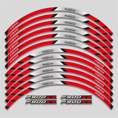 Autocollants Roue Moto F900XR decoll jante deco pneu Color4
