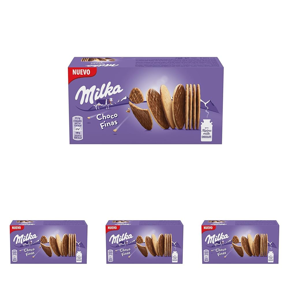 Milka Choco Finas Galletas con Chocolate con Leche de los Alpes, 126g — view 12