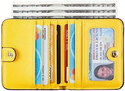 Toughergun Wallet Women Rfid Blocking Small Compact Bifold Luxury Leather Pocket Wallet Ladies Mini Purse with ID Window - 1