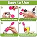 Bekith 7 Pack Silicone Tea Infuser, Cute Loose Leaf Tea Steeper, Fine Mesh Tea Strainer with Drip Tray, Stainless Steel Tea Filter Ball Tea Diffuser Steeper for Cup Mug